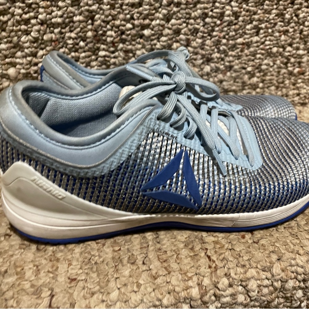Reebok CrossFit nano size 7 1/2 used indoor only women’s athletic shoe